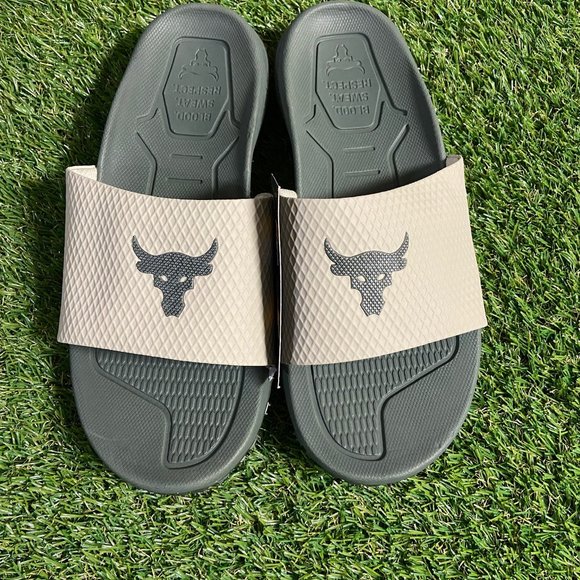 Under Armour Project Rock Michelin Fat Tire 2.0 Men\'s Slides Size 3025237-200 main image 12